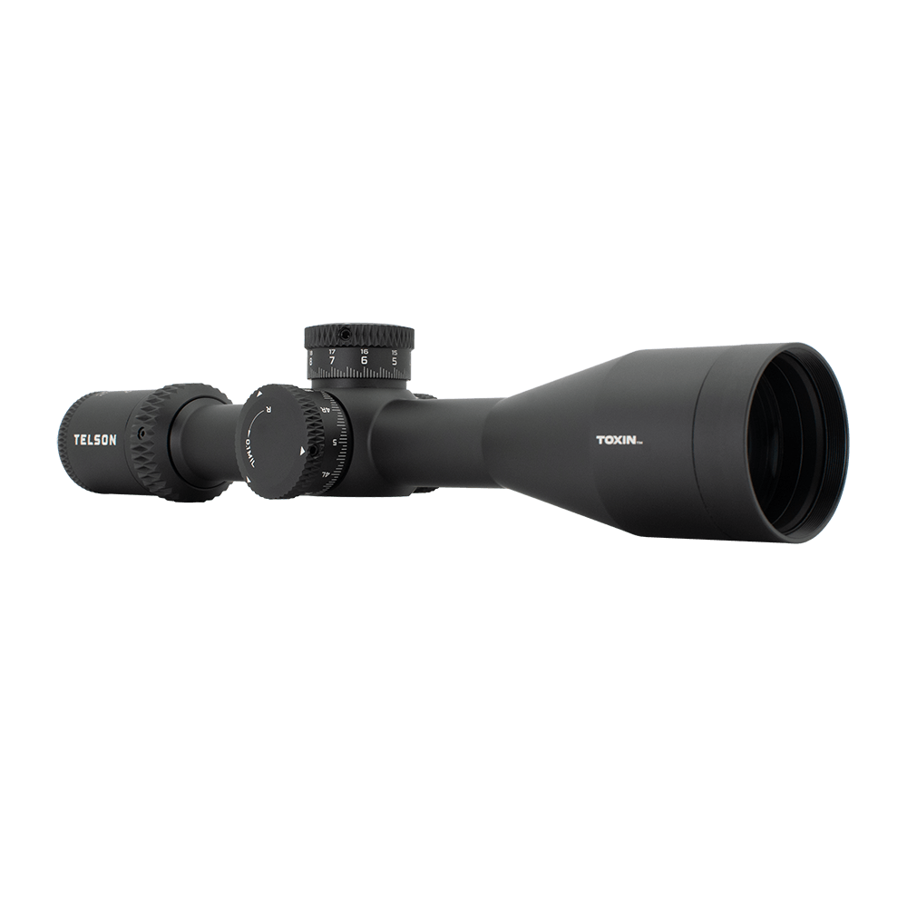 Telson Toxin 3-18x50 IR FFP rifle scope – alternate view