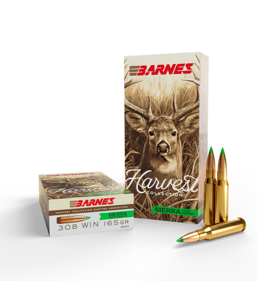 Barnes Harvest Ammo Stgk 308 Win 165GR (20 per box) - Barnes