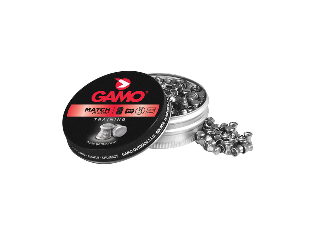 (500/pack) Gamo Match .177 (flat) # 6320034 REF GAMP177 - Gamo