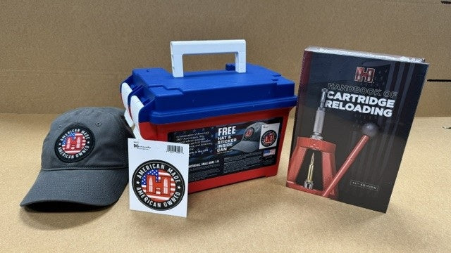 Hornady American Gunner 6.5 Creedmoor 250rd Ammo Can (with Free stuff)