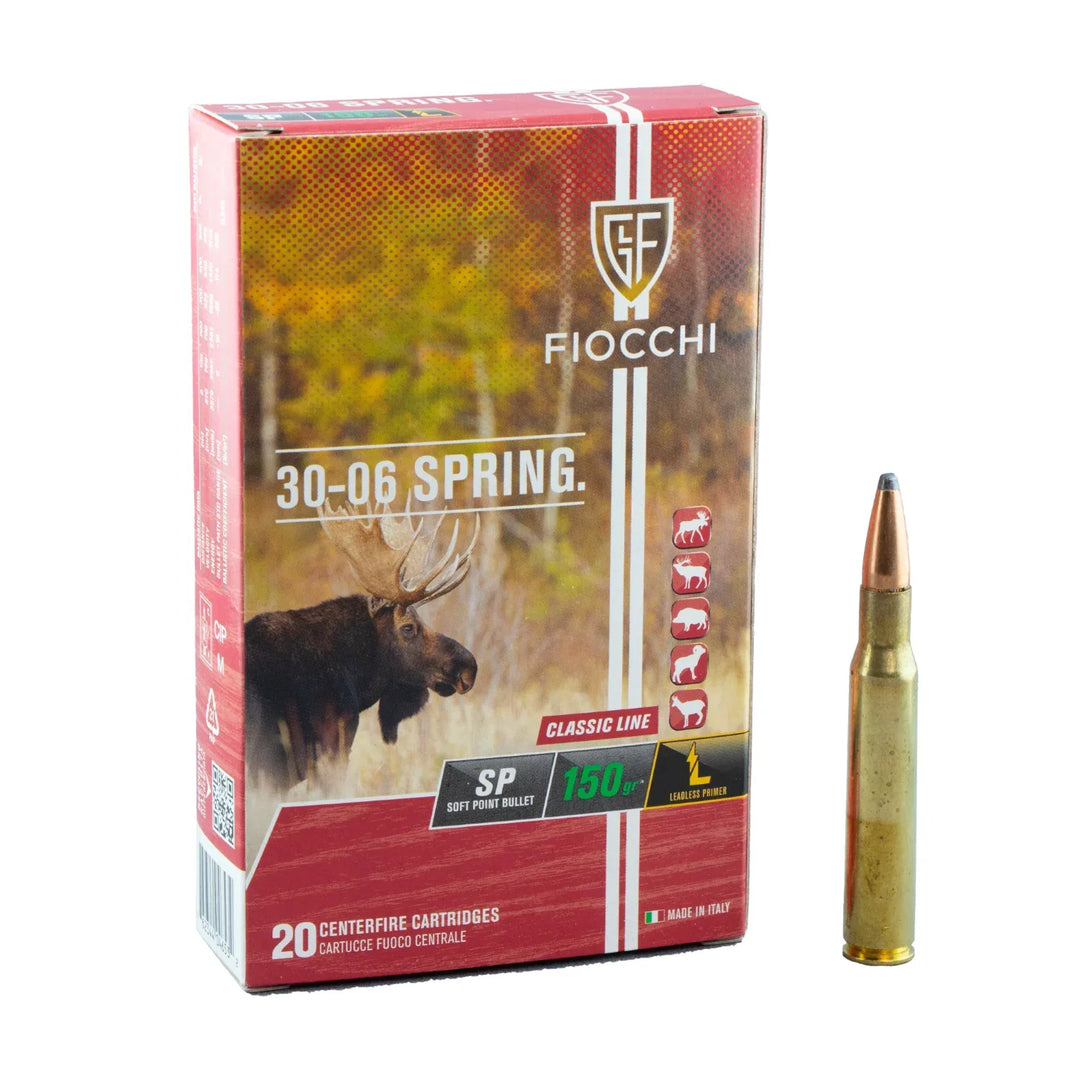 Fiocchi Ammunition 30-06 150GR SP 20PK - Magnum Sports