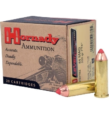 Hornady 44 Mag 225 grain FTX Leverevolution
