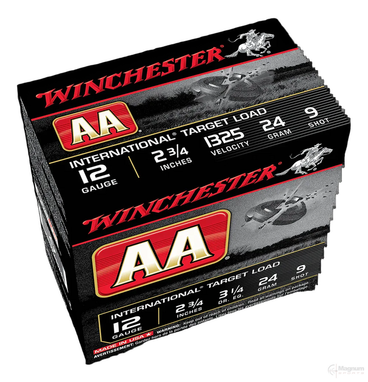 Winchester AA International 12G 9 2-3/4" 24gm