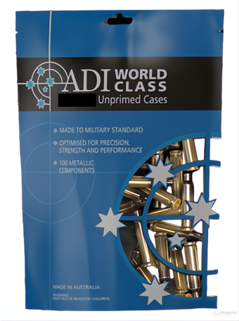 ADI Ammo 243w Unprimed Cases
