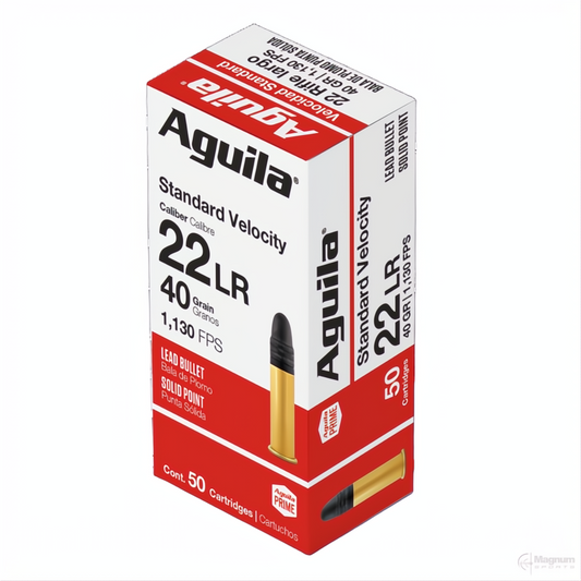 AGUILA 22LR STANDARD VELOCITY 40GR LRN (50pk)