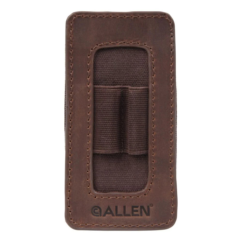 castle-rock-forend-2-round-ammo-holder-Brown Leather
