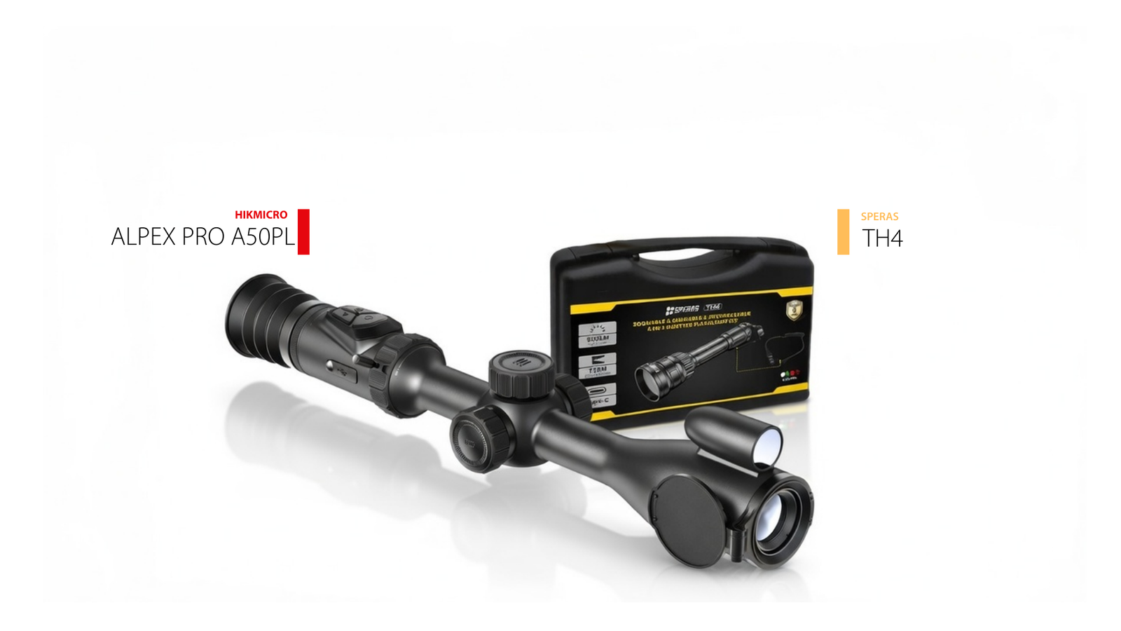 HIKMICRO ALPEX PRO A50PL 50mm Night Vision Scope with LRF + Speras TH4K