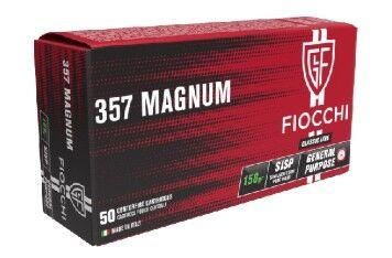 Fiocchi Ammunition 357 MAG 158GR SJSP - Magnum Sports
