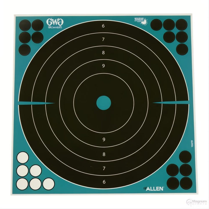 Allen Girls With Guns Splash Adhesive Targets