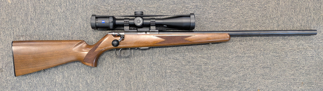 Pre-Owned | Anschutz 1516 HB with Zeiss Conquest HD3 3-15x42 - 22WMR