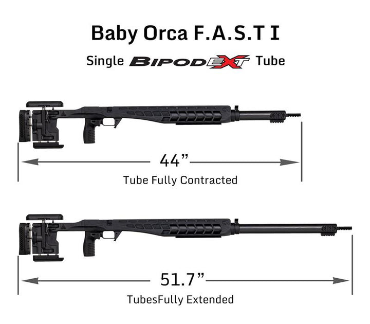Accuracy Solutions Orca I BipodeXt Tubes Kit