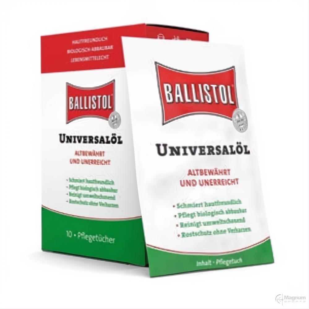 Ballistol Universal Oil Field Wipes (10 Pack)