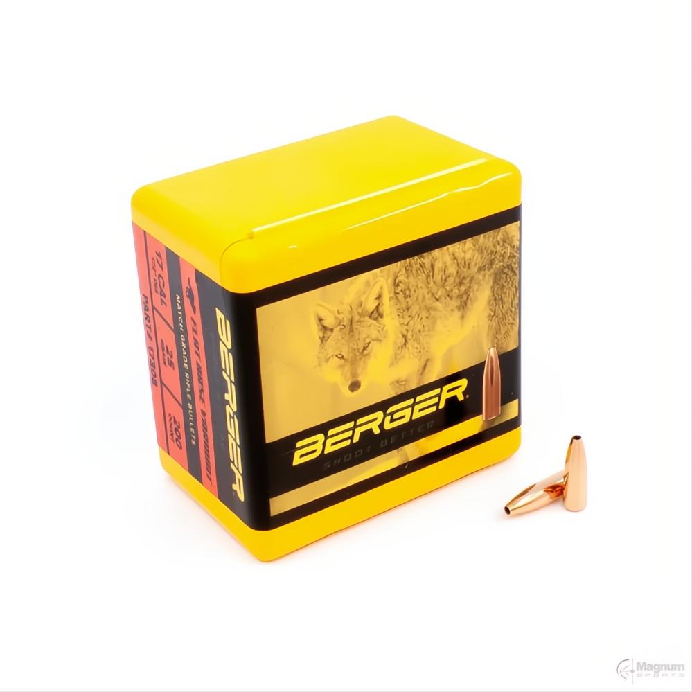 Berger 17 Cal FB Varmint 25gr Projectiles