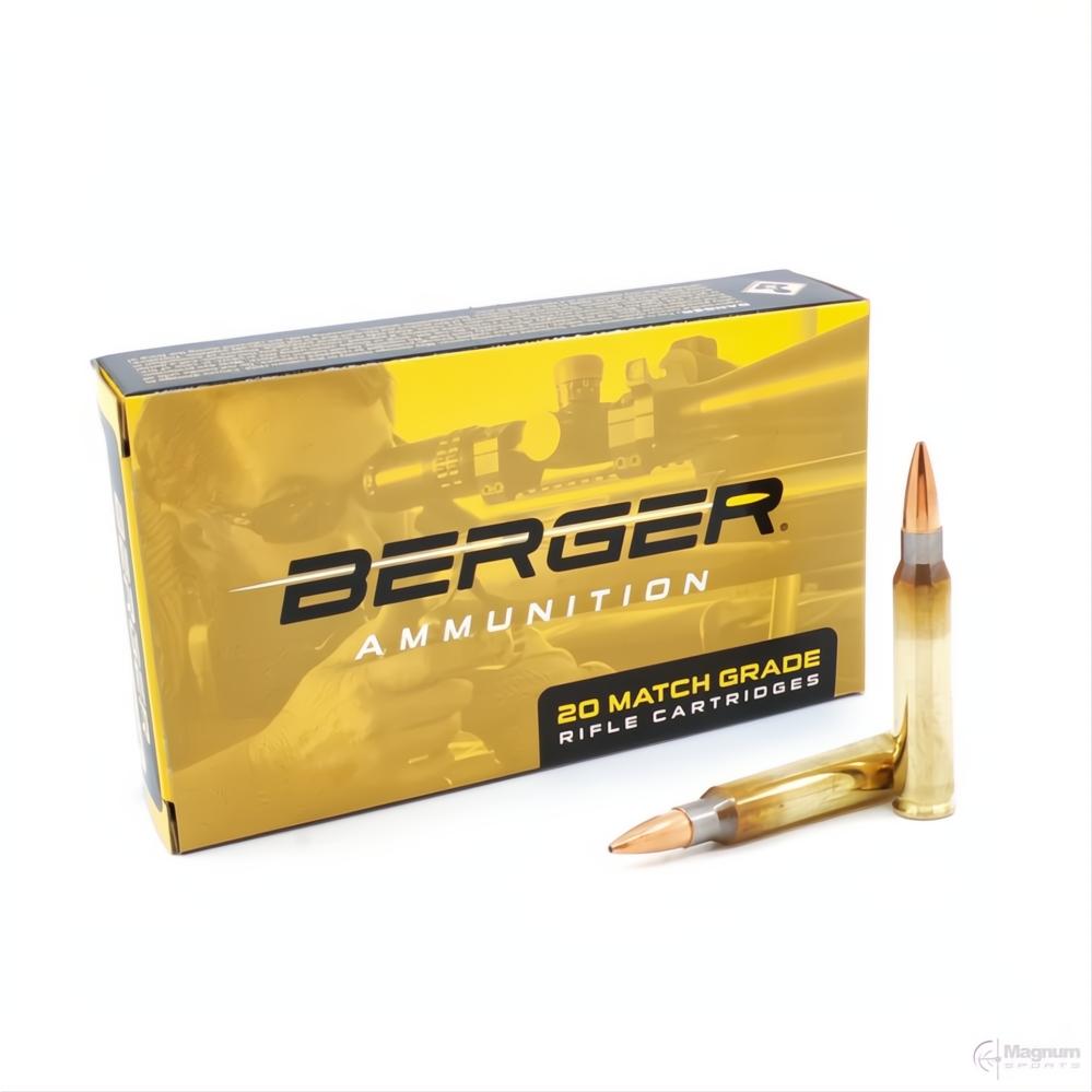 Berger 223 Rem BT Target 73gr Projectiles