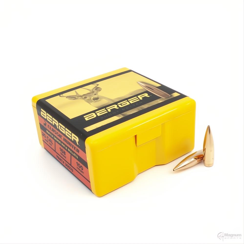 Berger 30 Cal 168gr Classic Hunter Projectiles (PN 30570)