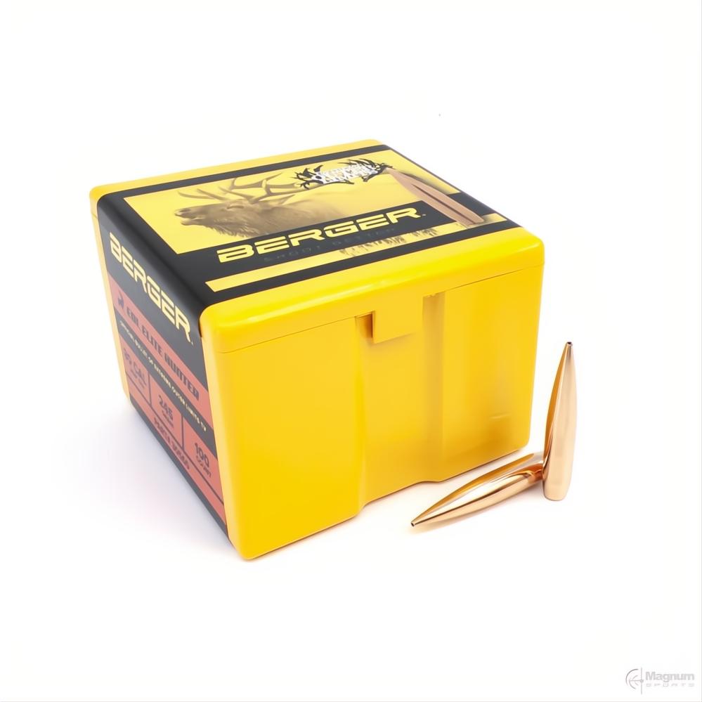Berger 30 Cal Elite Hunter 245gr Projectiles