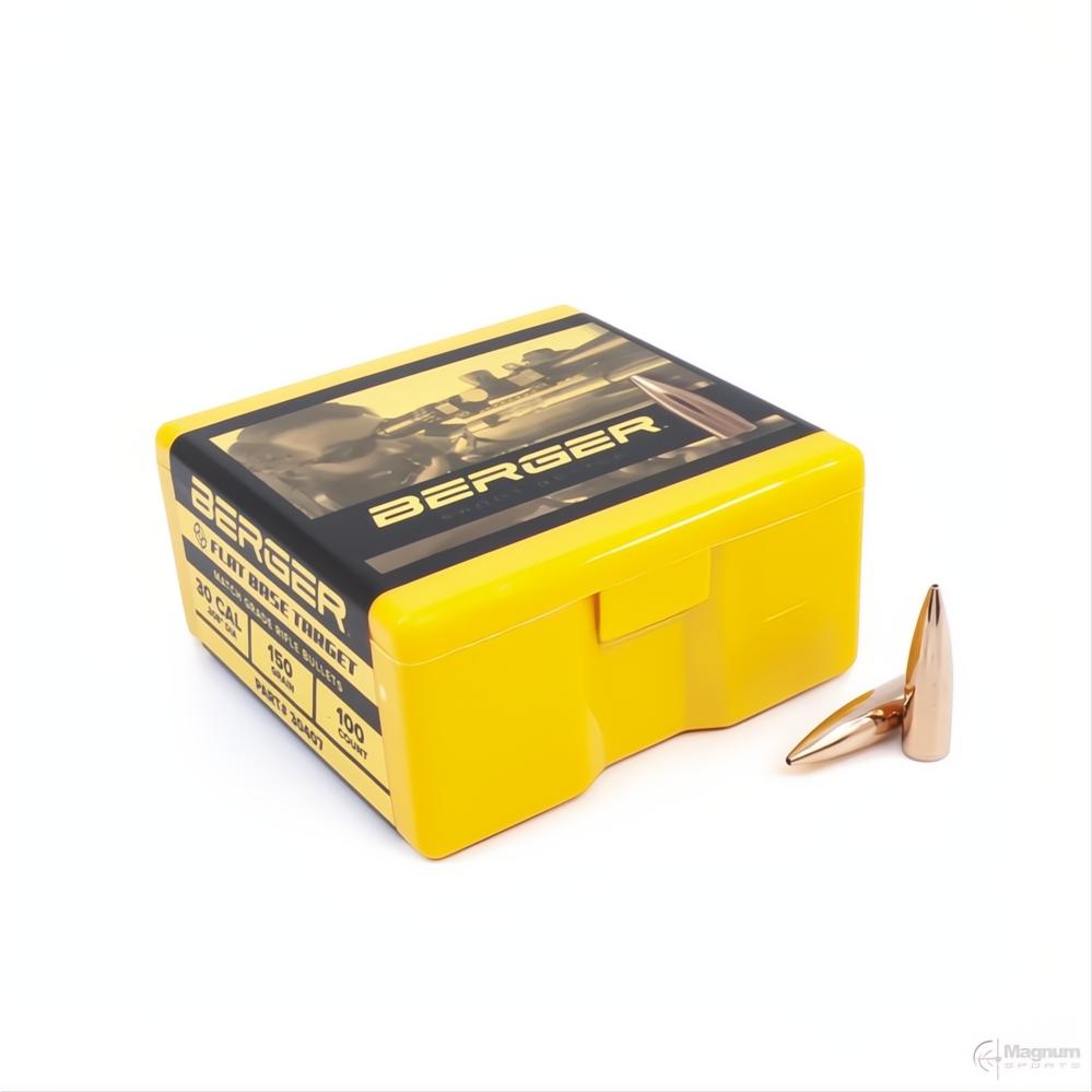 Berger 30 Cal FB Target 150gr Projectiles