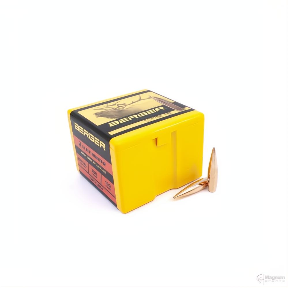 Berger 338 Cal Elite Hunter 250gr Projectiles