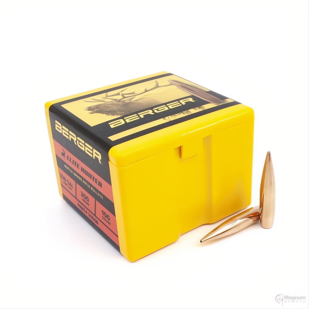Berger 338 Cal Elite Hunter 300gr Projectiles