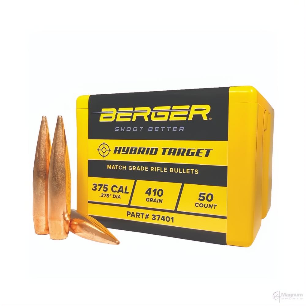 Berger 375 Cal Hybrid Target 410gr Projectiles