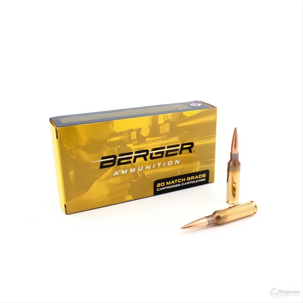 Berger 6.5mm 153.5gr Long Range Hybrid Target Projectiles (PN 26486)