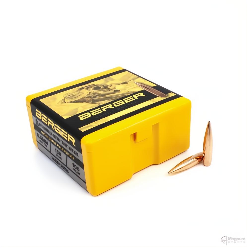 Berger 6.5mm AR Hybrid OTM Tactical 130gr Projectiles
