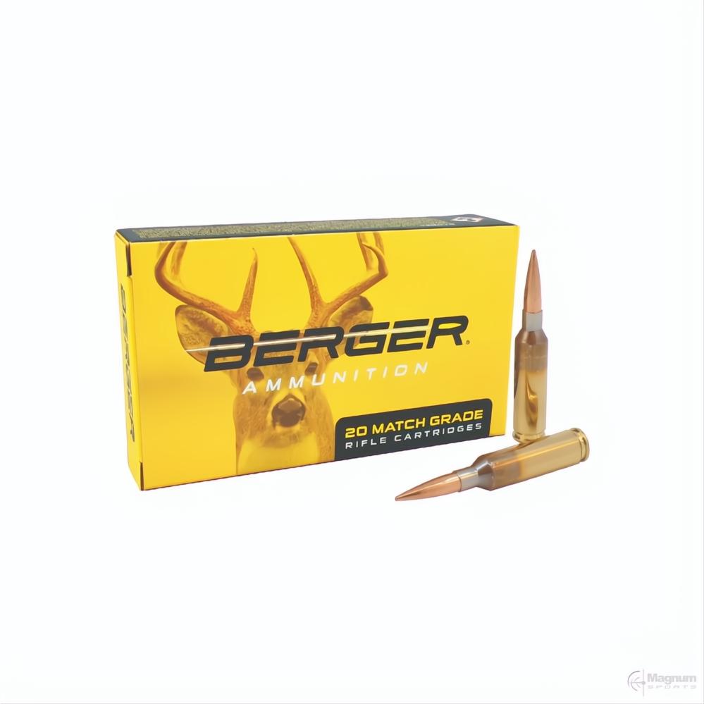 Berger 6mm Creedmoor Elite Hunter 108gr Projectiles