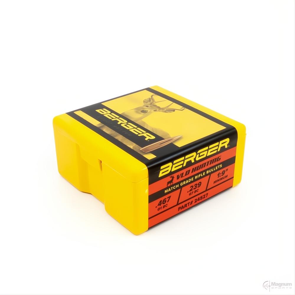 Berger 6mm VLD Hunting 95gr Projectiles
