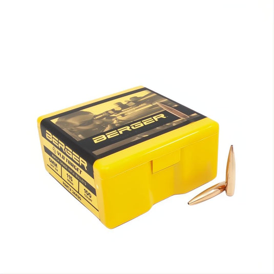 Berger 6mm VLD Target 115gr Projectiles