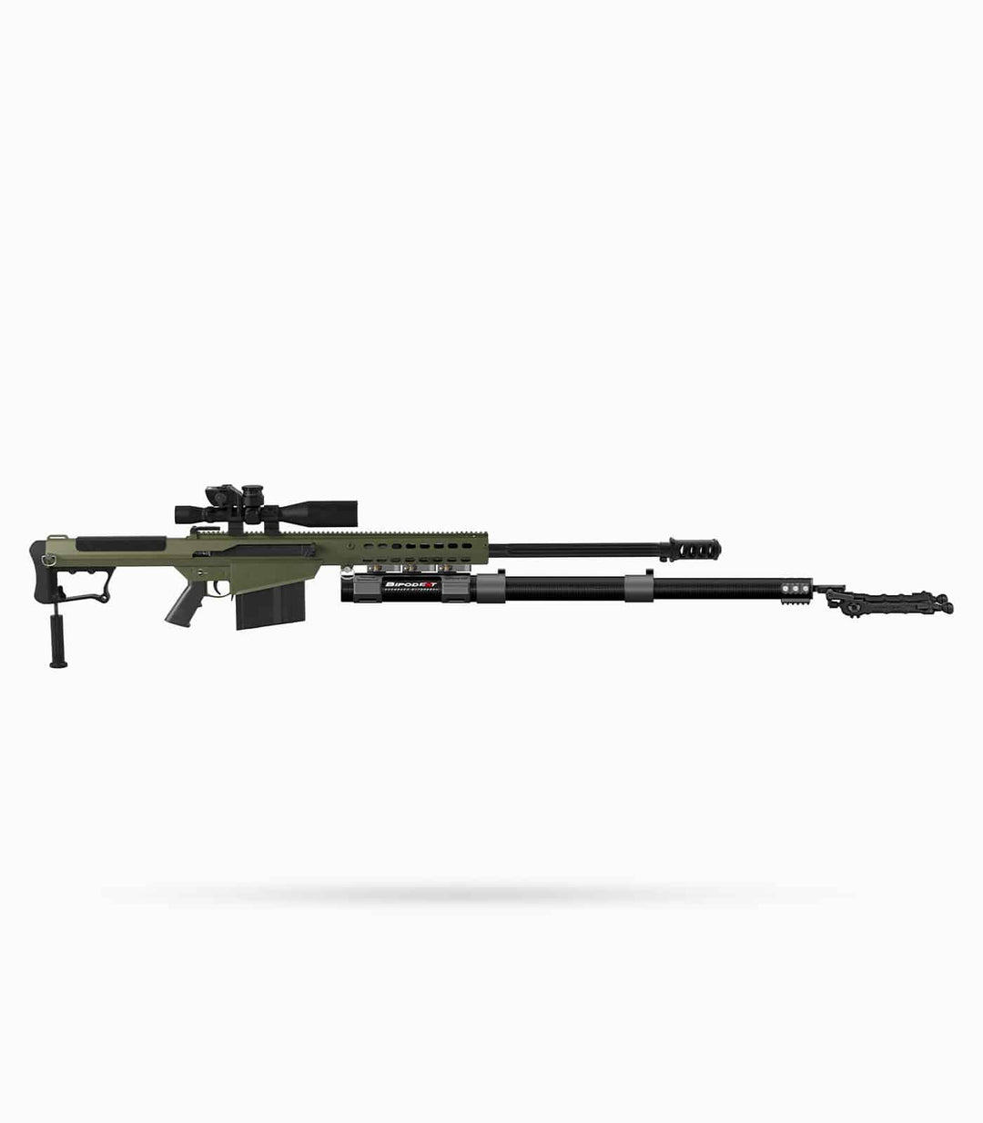Accuracy Solutions BipodeXt ELR Max Picatinny Rifle Stabilizer