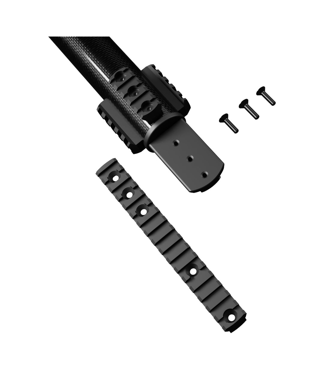 Accuracy Solutions Picatinny Rail for BipodeXt Front Plugs