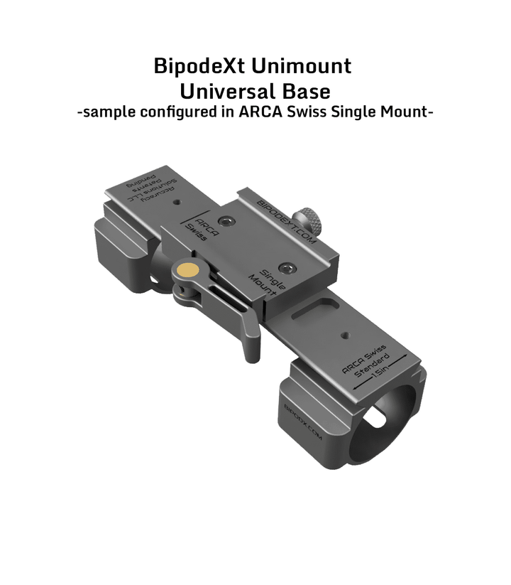 Accuracy Solutions BipodeXt Unimount Universal Base for 40mm Tubes