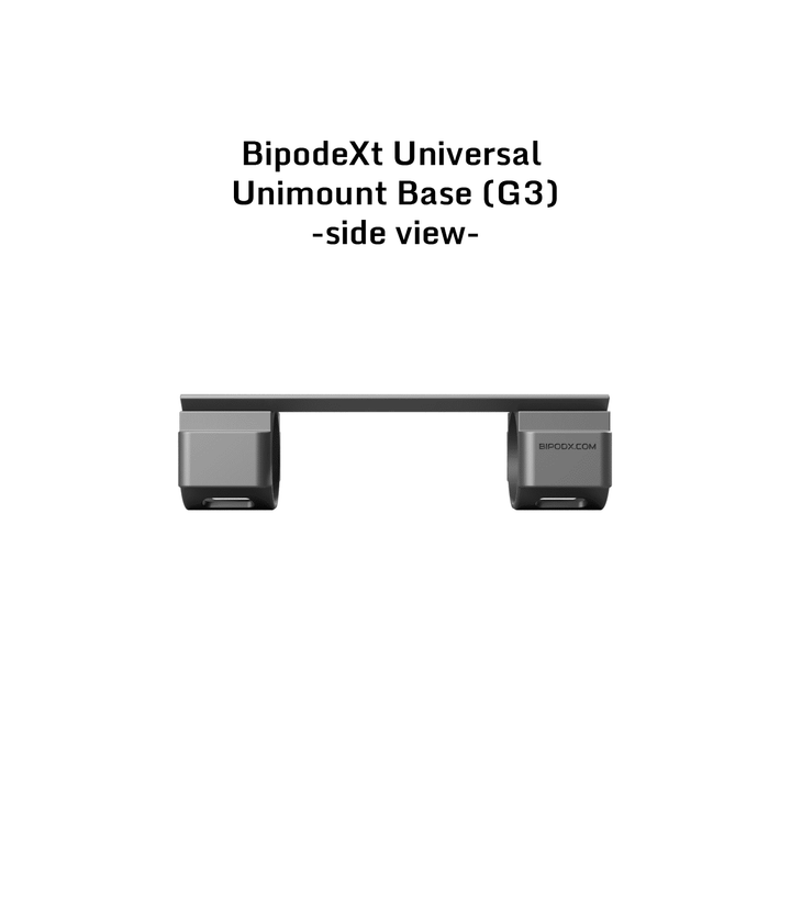 Accuracy Solutions BipodeXt Unimount Universal Base for 40mm Tubes