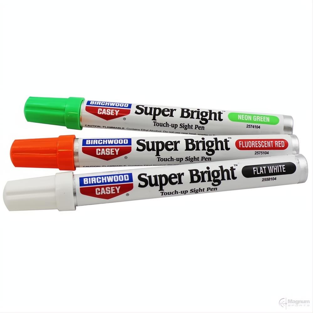 Birchwood Casey Super Bright Pen Kit, Green Red and White