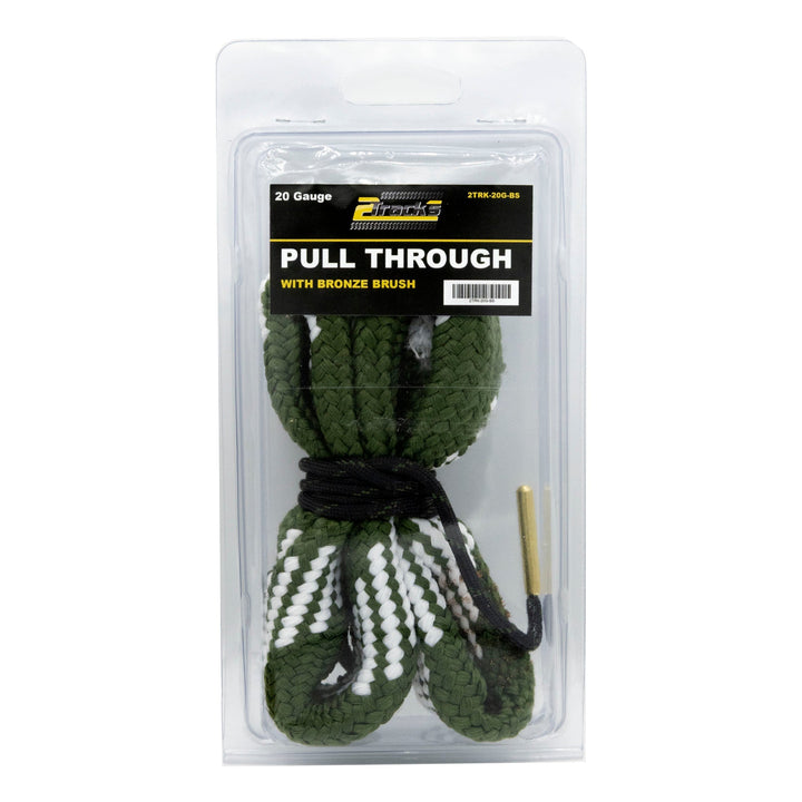 2Tracks Bore Snake With Bronze Brush