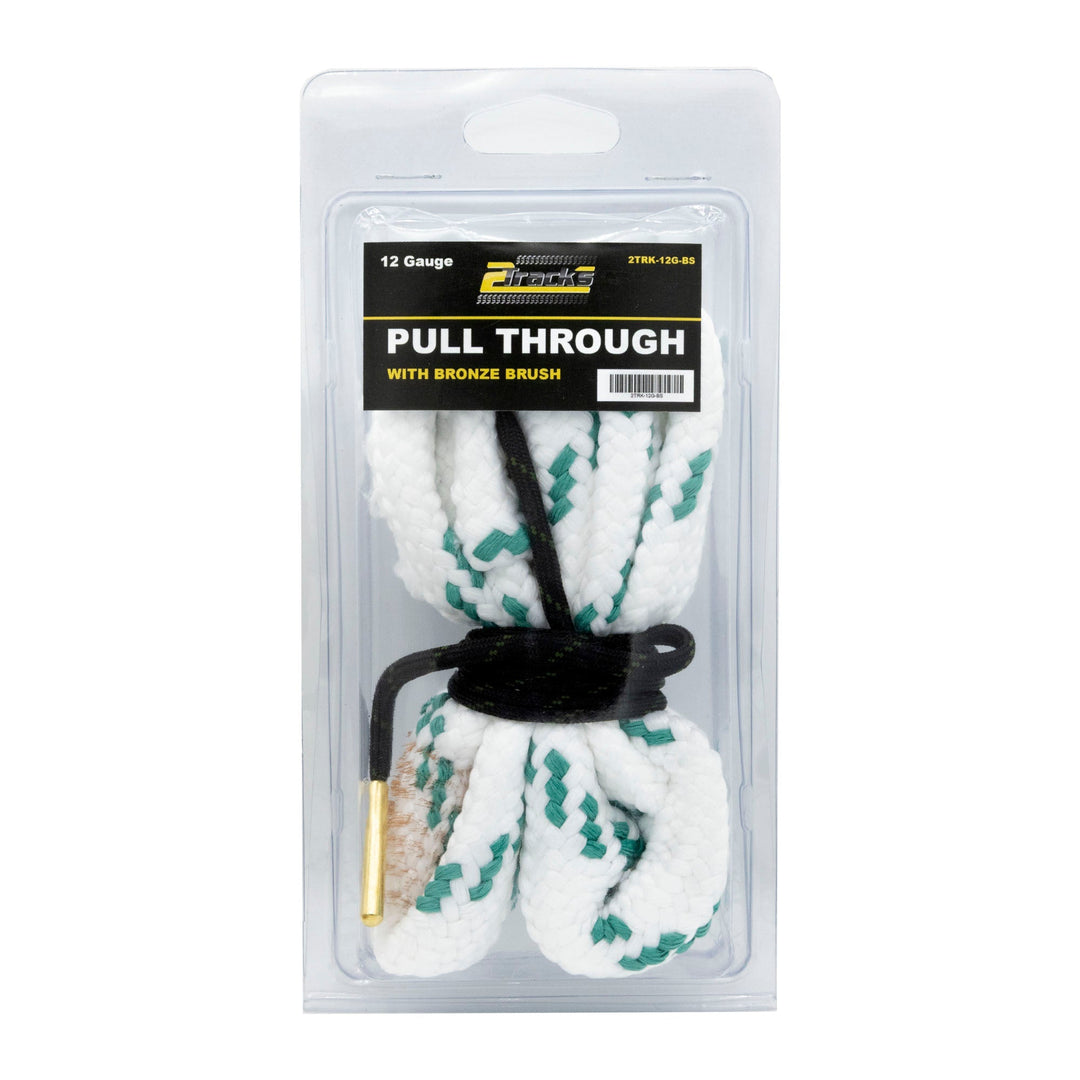 2Tracks Bore Snake With Bronze Brush