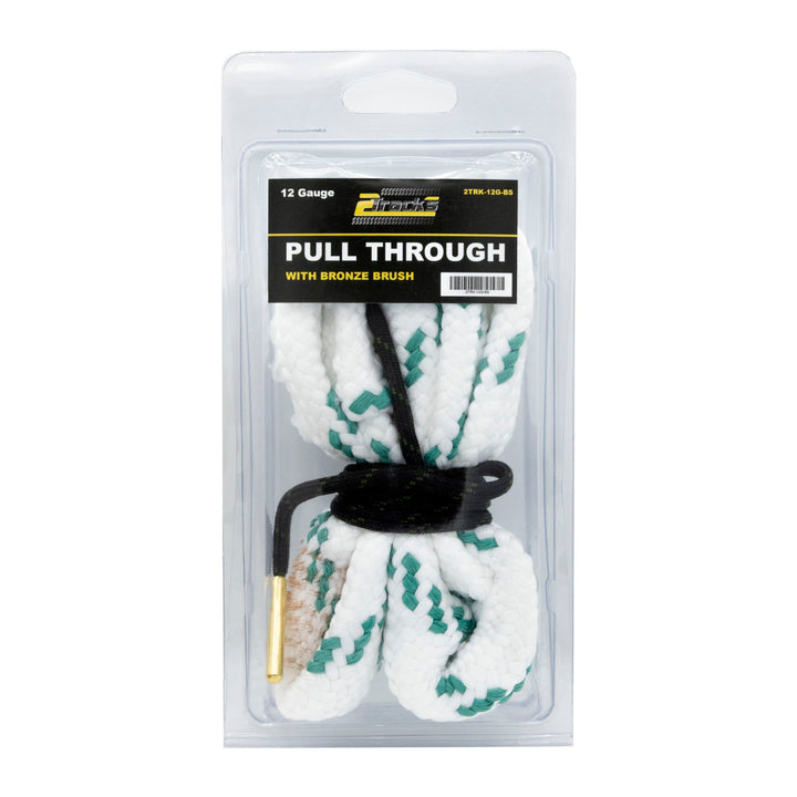 2Tracks Bore Snake With Bronze Brush