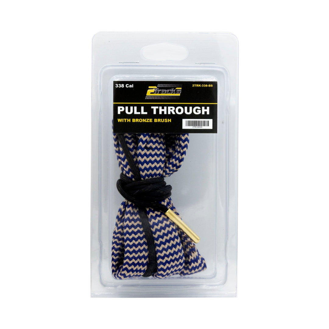 2Tracks Bore Snake With Bronze Brush