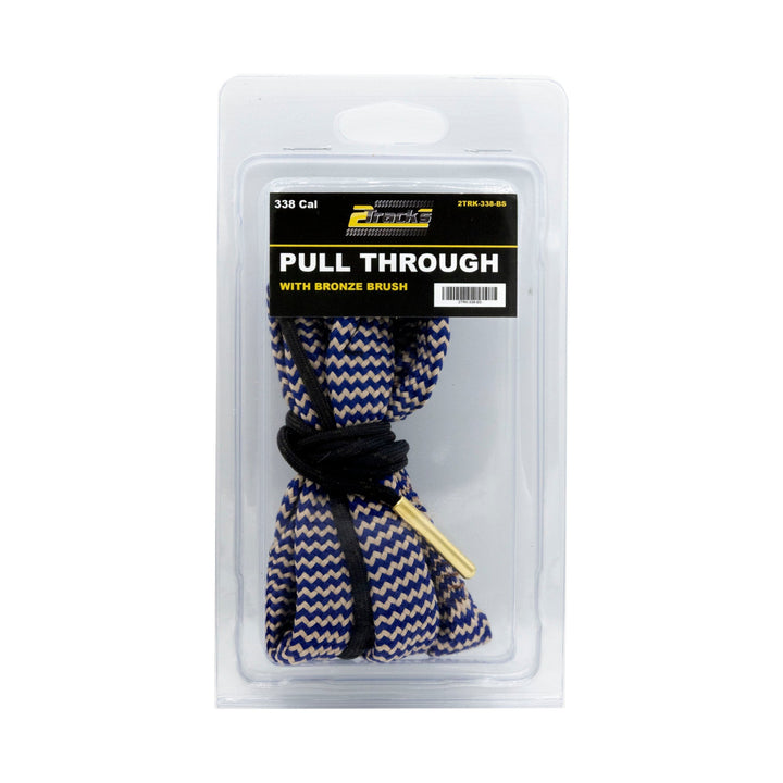 2Tracks Bore Snake With Bronze Brush