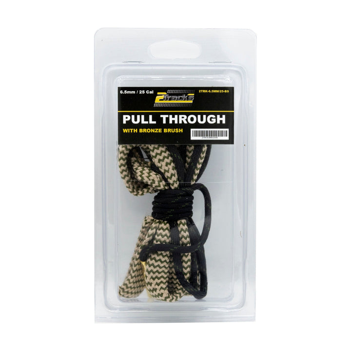 2Tracks Bore Snake With Bronze Brush