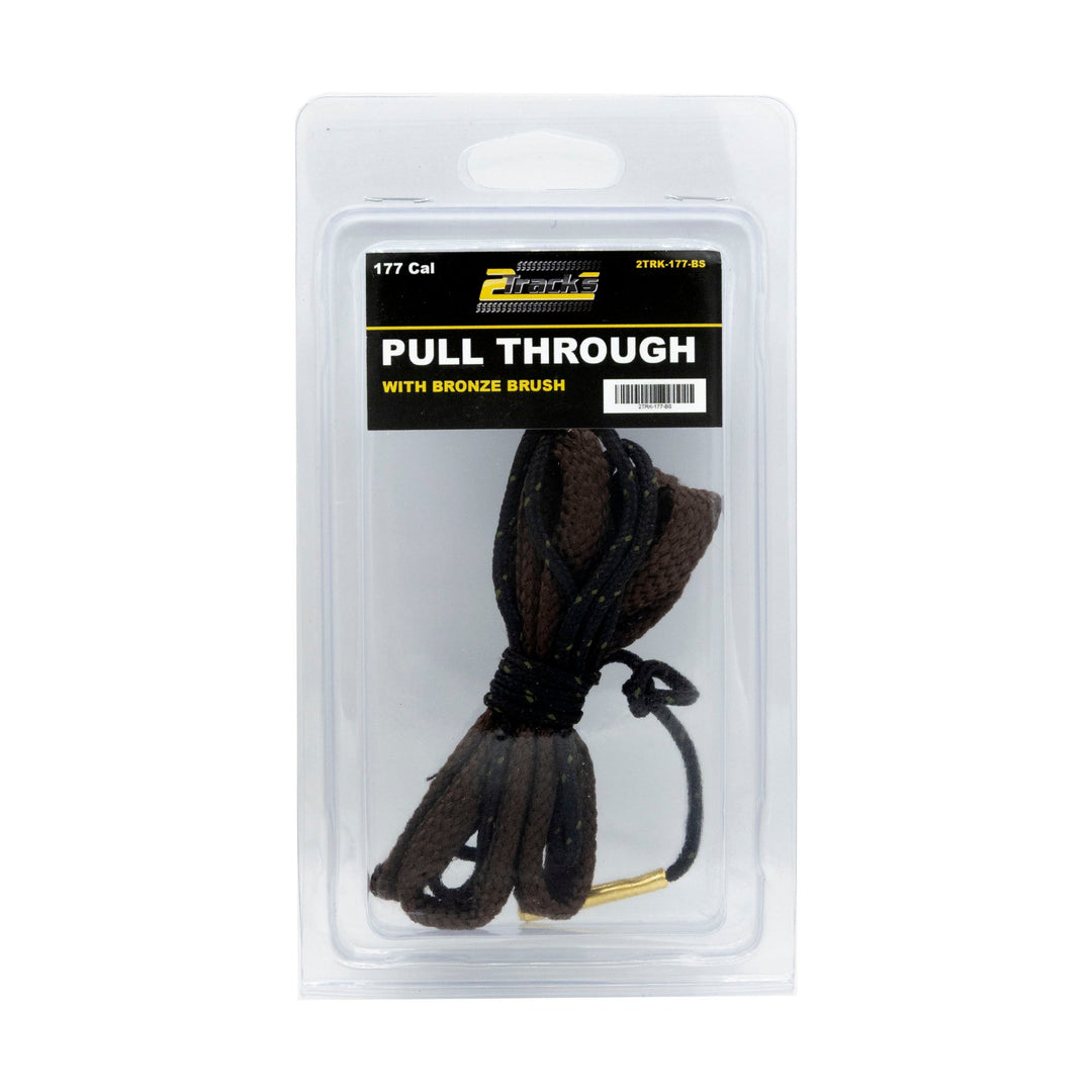 2Tracks Bore Snake With Bronze Brush