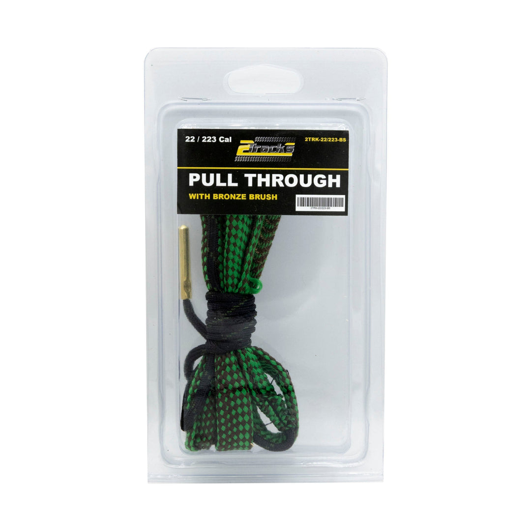 2Tracks Bore Snake With Bronze Brush