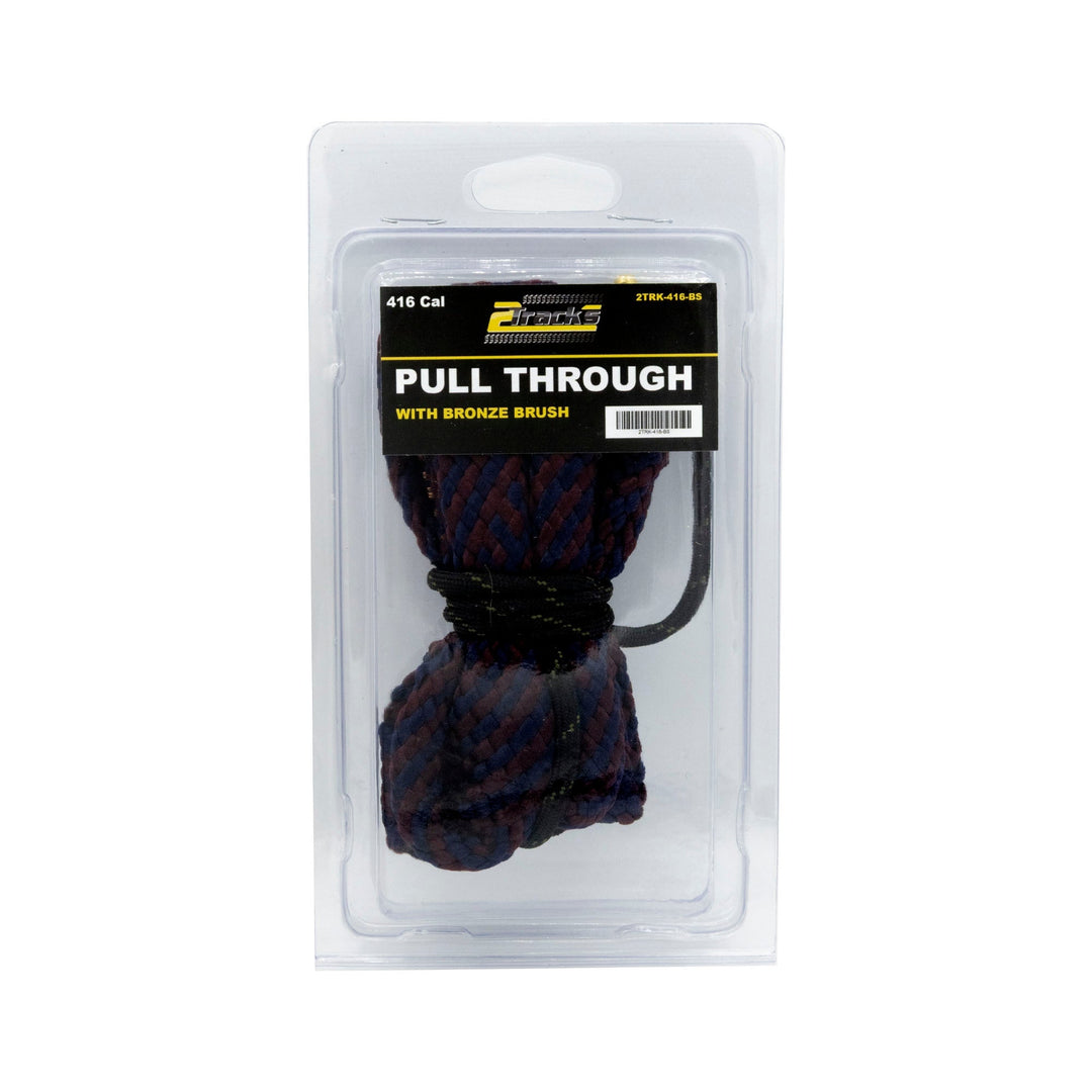 2Tracks Bore Snake With Bronze Brush