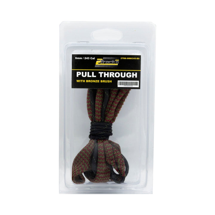 2Tracks Bore Snake With Bronze Brush