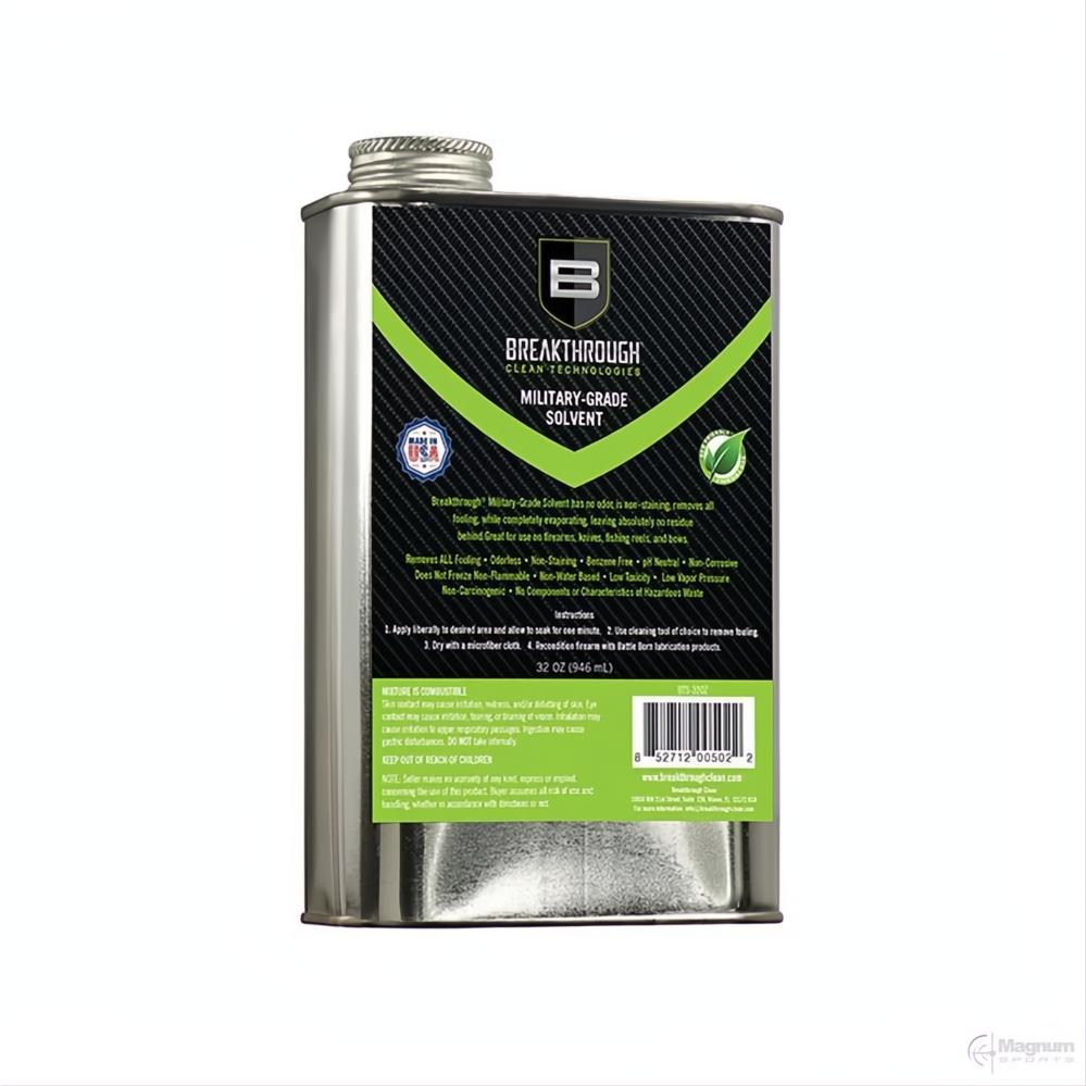 Breakthrough Military Grade Solvent Can