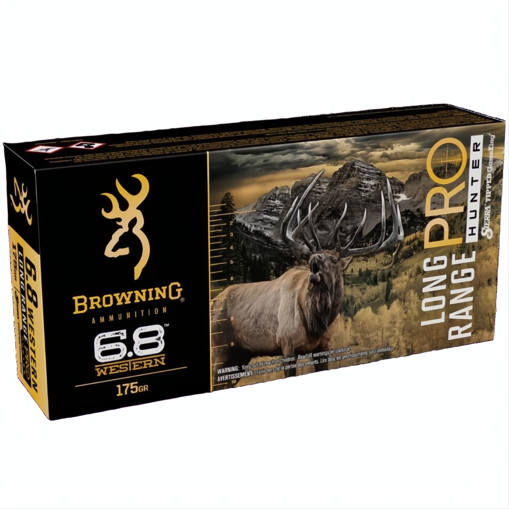 Browning LRP 6.8 Western 175gr Sierra Gameking PT