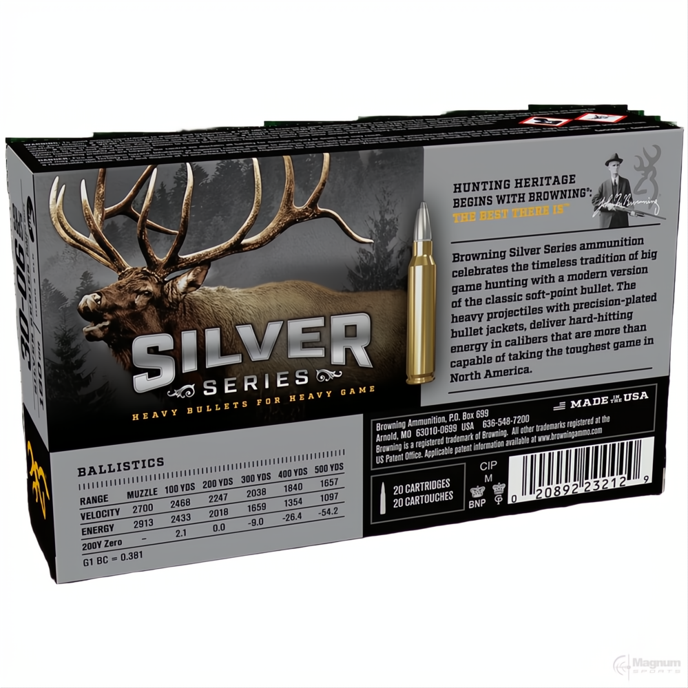 Browning Silver Series 30-06 180gr PSP