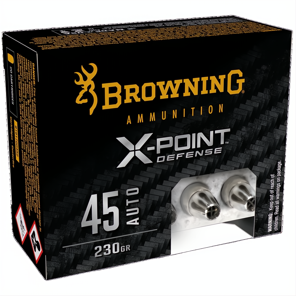 Browning X-Point Defense 45 ACP 230gr X-Point