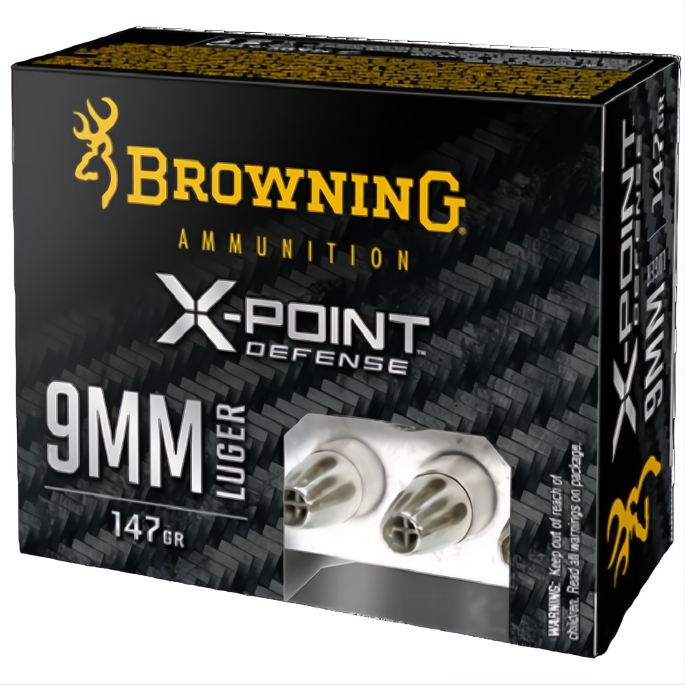 Browning X-Point Defense 9mm 147gr X-Point