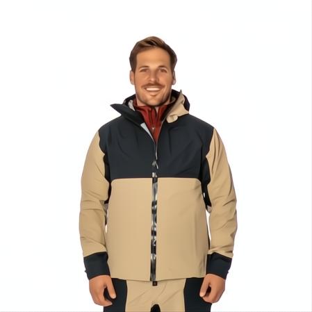 Buck'nBass Rain Shell Jacket: Resevoir, Mens